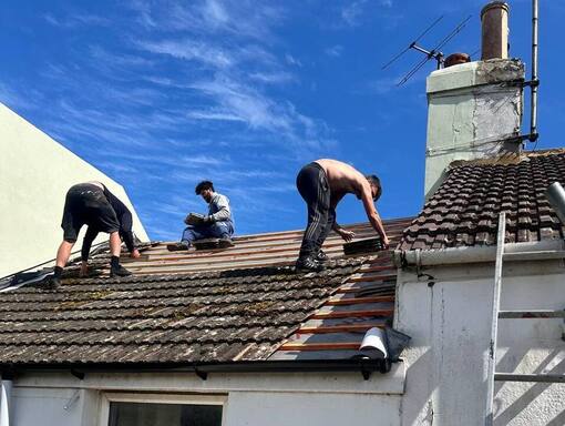 Costessey Roofing Services 15 This is a photo of a roof being repaired in Costessey. Installation carried out by Costessey Roofing Services