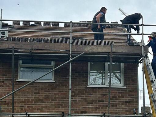 Costessey Roofing Services 19 This is a photo of a roof being repaired in Costessey. Installation carried out by Costessey Roofing Services
