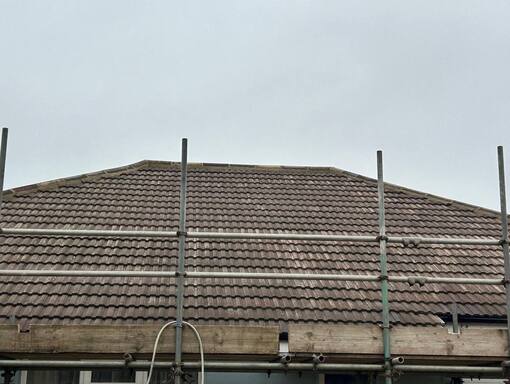 Costessey Roofing Services 4 This is a photo of a roof being installed in Costessey. Installation carried out by Costessey Roofing Services