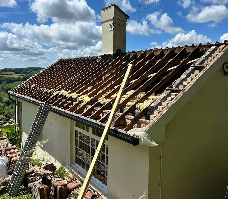Costessey Roofing Services 8 This is a photo of a roof being repaired in Costessey. Installation carried out by Costessey Roofing Services